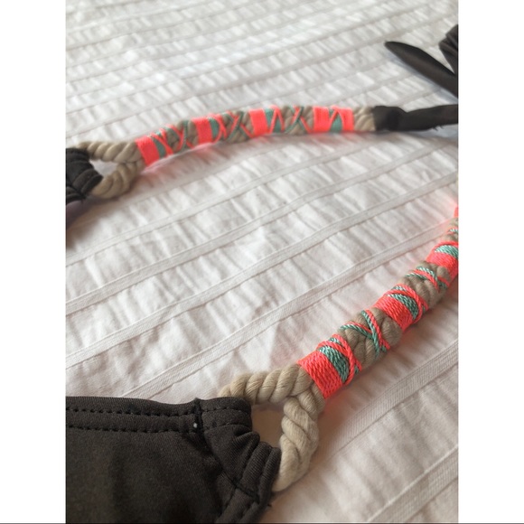 Ardene Brown Triangle Top Bikini - Picture 3 of 10